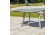 Table de jardin aluminium et verre, Cap Ferret