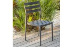 Chaise de jardin en aluminium, Gabin