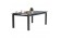 Table MIAMI 180/240X100 cm avec rallonge automatique, en aluminium - GRIS ANTHRACITE