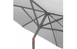 Parasol à manivelle 270 cm en aluminium