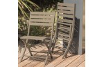 Chaise de jardin en aluminium, Marius