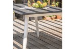 Table SCANDI 160x90cm en spraystone et aluminium